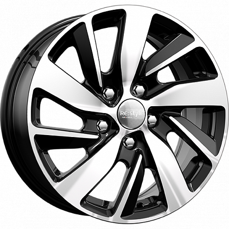 16x6,5 5x114.3 ET50 d.66,1 K&K КС741 Алмаз черный