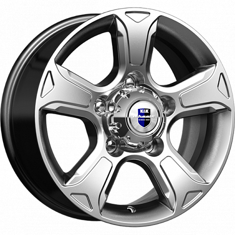 16x7 5x139.7 ET35 d.108,5 K&K Атлант (КС757) Дарк платинум