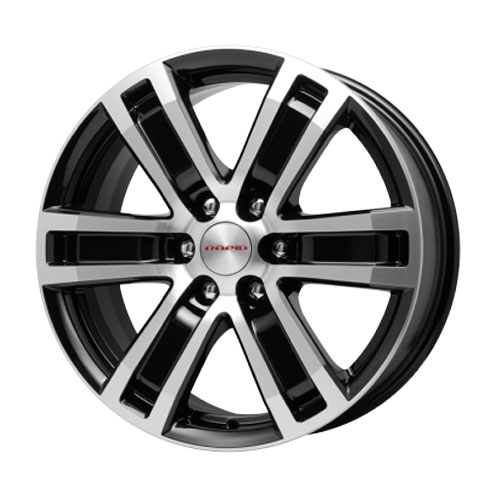 17x7,5 6x139,7 ET46 d.67,1 К&К R7-Рольф ориг. (КС457) алмаз черный