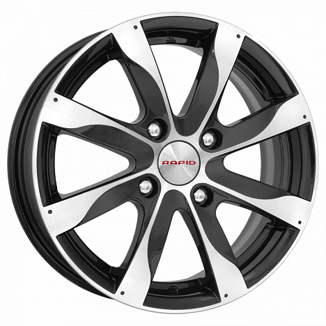 15x6 4x114.3 ET40 d.67,1 K&K Джемини (КС617) Алмаз черный