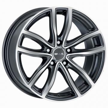 17x7,5 5x112 ET52 d.66,6 MAK Fahr Gunmetal Mirror Face