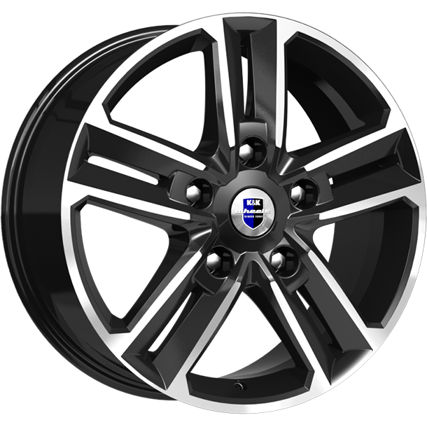 18x8 5x114,3 ET45 d.67,1 К&K Backfire (КС763-03) алмаз черный