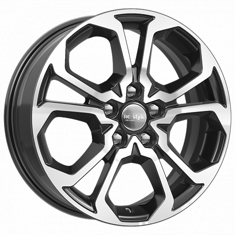 17x6,5 5x114,3 ET50 d.66,1 K&K КС892 (17_Arkana) алмаз черный