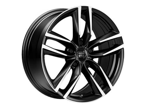 16x7 5x114,3 ET42 d.67,1 1000 MIGLIA MM1011 Gloss Blac
