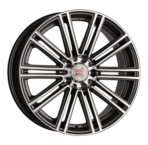 19x8,5 5x114,3 ET42 d.67,1 1000 MIGLIA MM1005 Dark Anthr